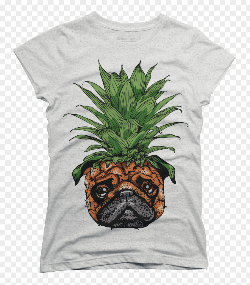 Pineapple Cuts T-shirt Sleeve Top Clothing Sizes PNG