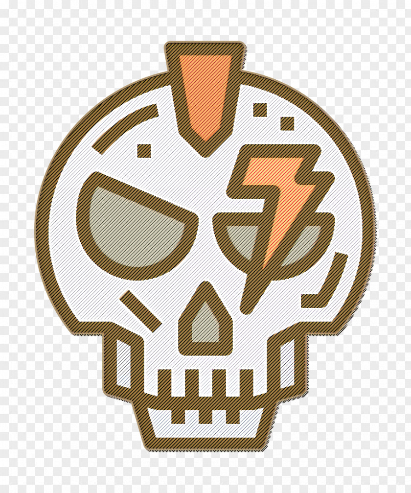 Skull Icon Punk Rock PNG