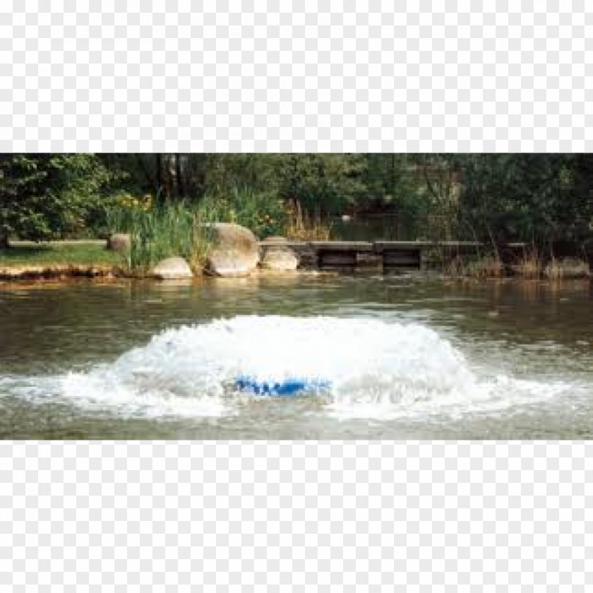 Water Aeration Body Of Pond Reservoir PNG