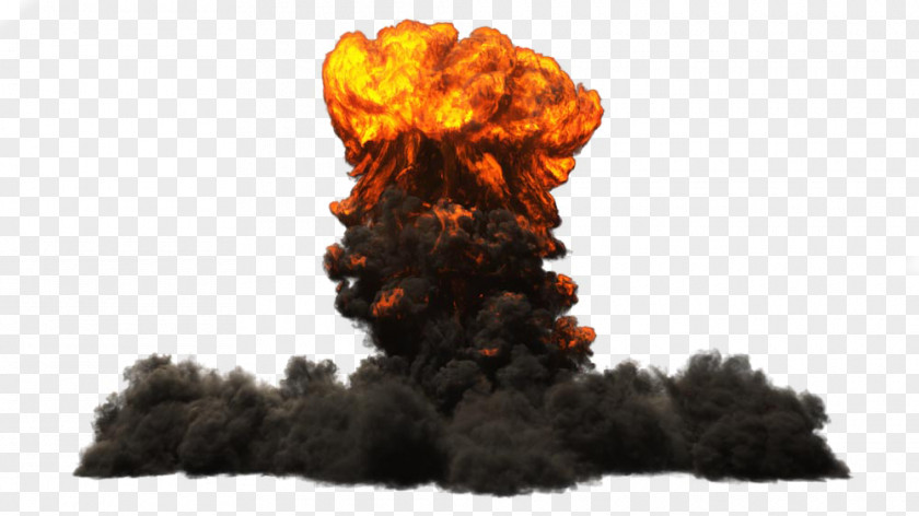 Mushroom Cloud Explosion Heat Explosive Material PNG