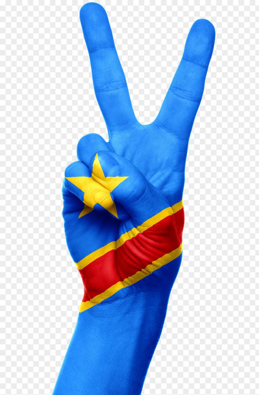 African Hand Flag Of The Democratic Republic Congo Finger Thumb Organization PNG
