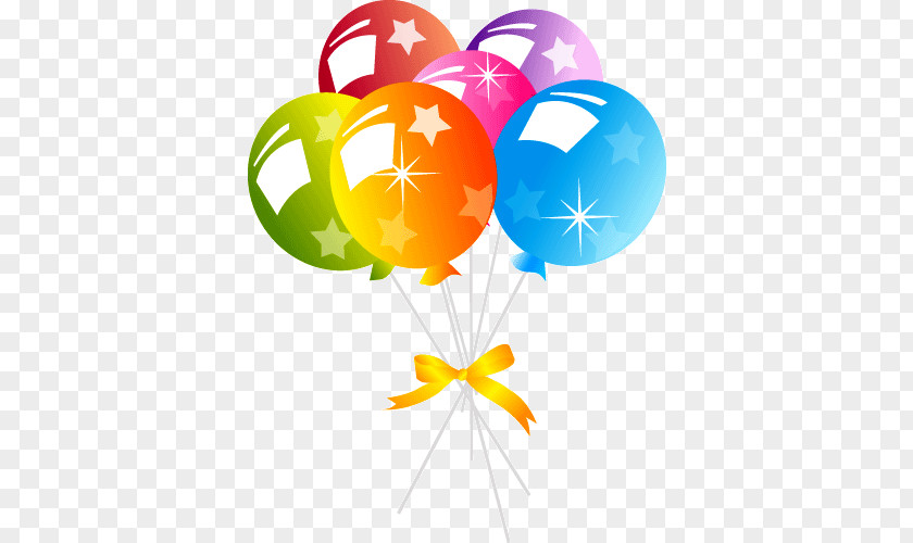 Balloon Birthday Cake Party Clip Art PNG