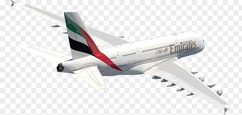 Fly Emirates Airbus A380 Dubai Airplane PNG