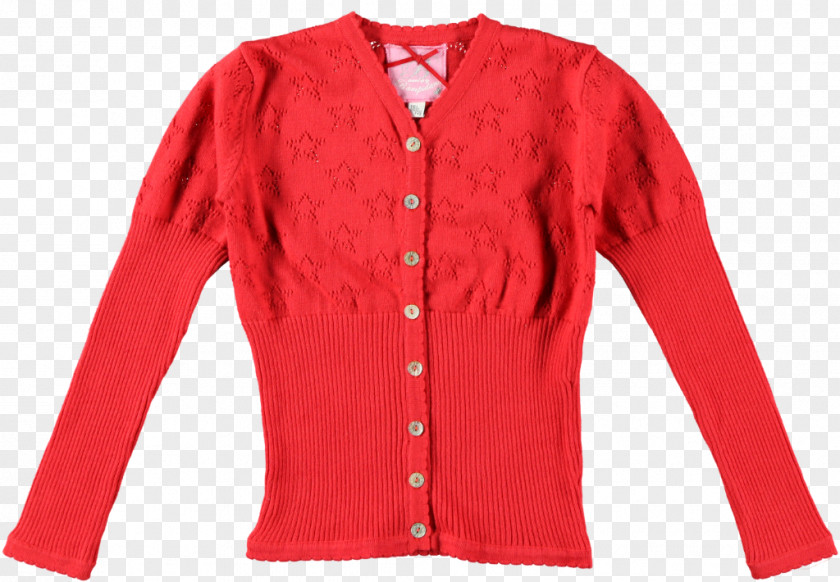 Red Undershirt Cardigan Sleeve Button Neck Barnes & Noble PNG