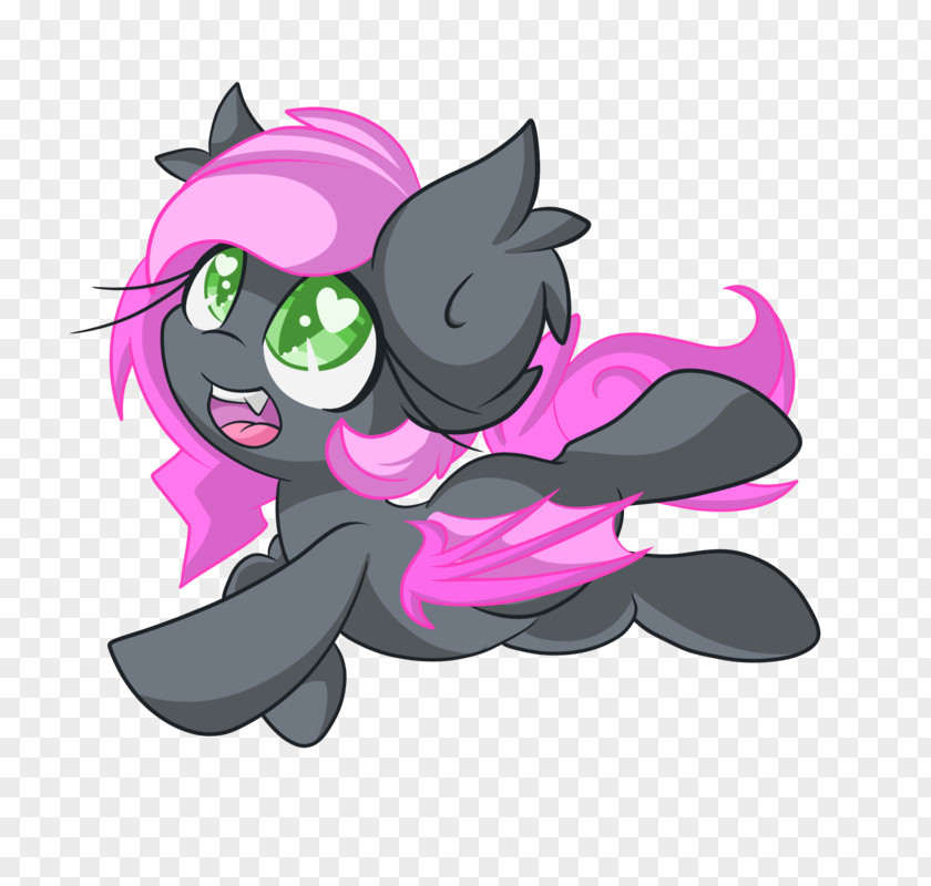 Cat Pony Horse Illustration Bat PNG