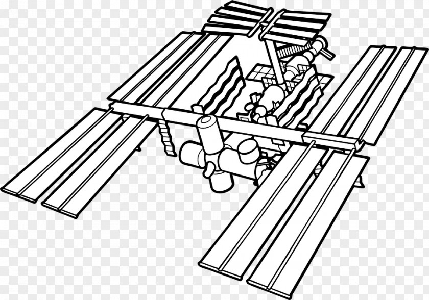 Earth Science And Technology International Space Station Drawing Clip Art PNG