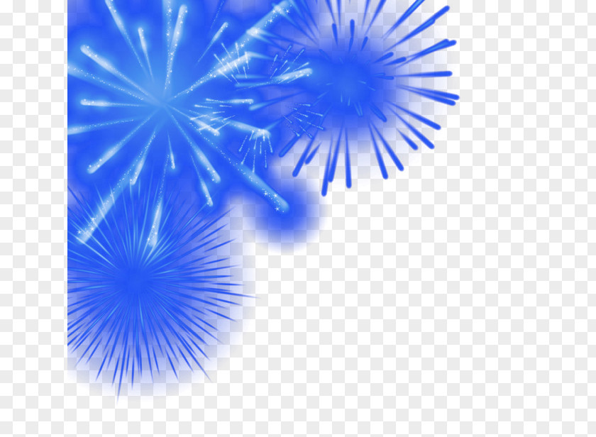 Fireworks Adobe Blue PNG