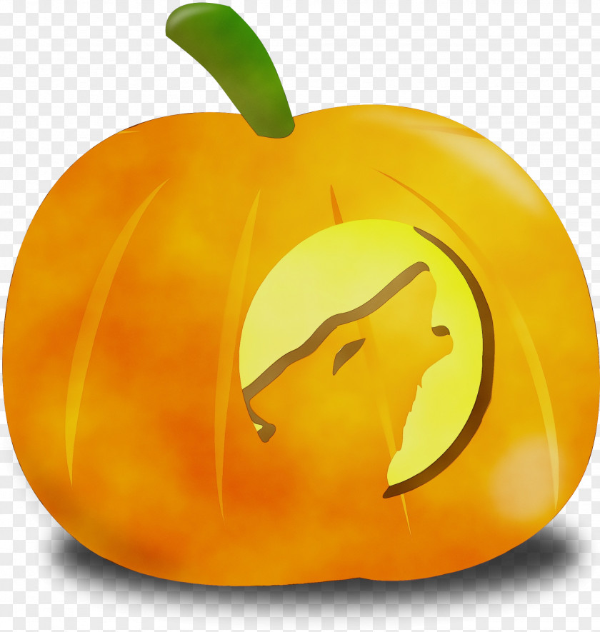 Food Smile Halloween Orange Background PNG