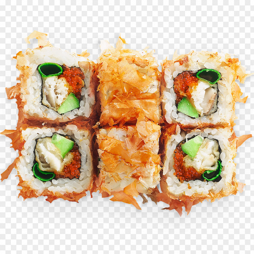 Sushi Makizushi California Roll Japanese Cuisine Dish PNG