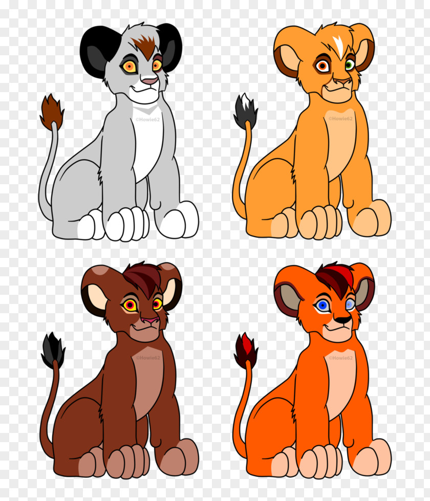 Cat Lion Tiger Clip Art PNG