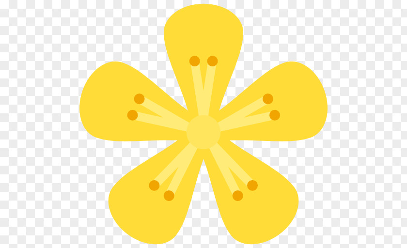 Flower Yellow Clip Art PNG