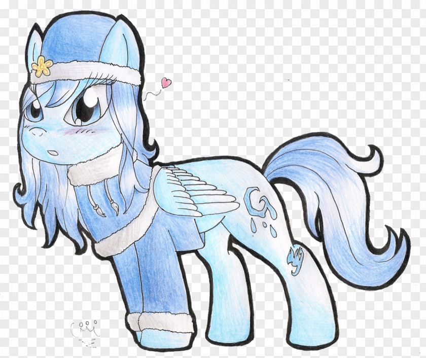 Juvia Pony Horse Sketch PNG