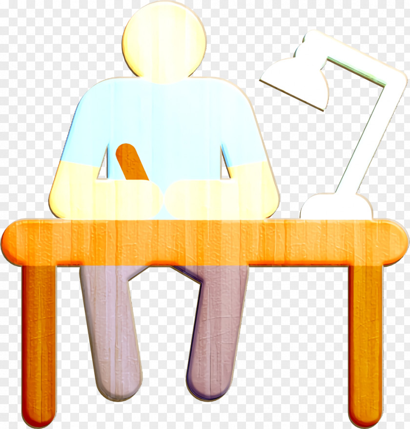 Back To School Pictograms Icon Studying Student PNG