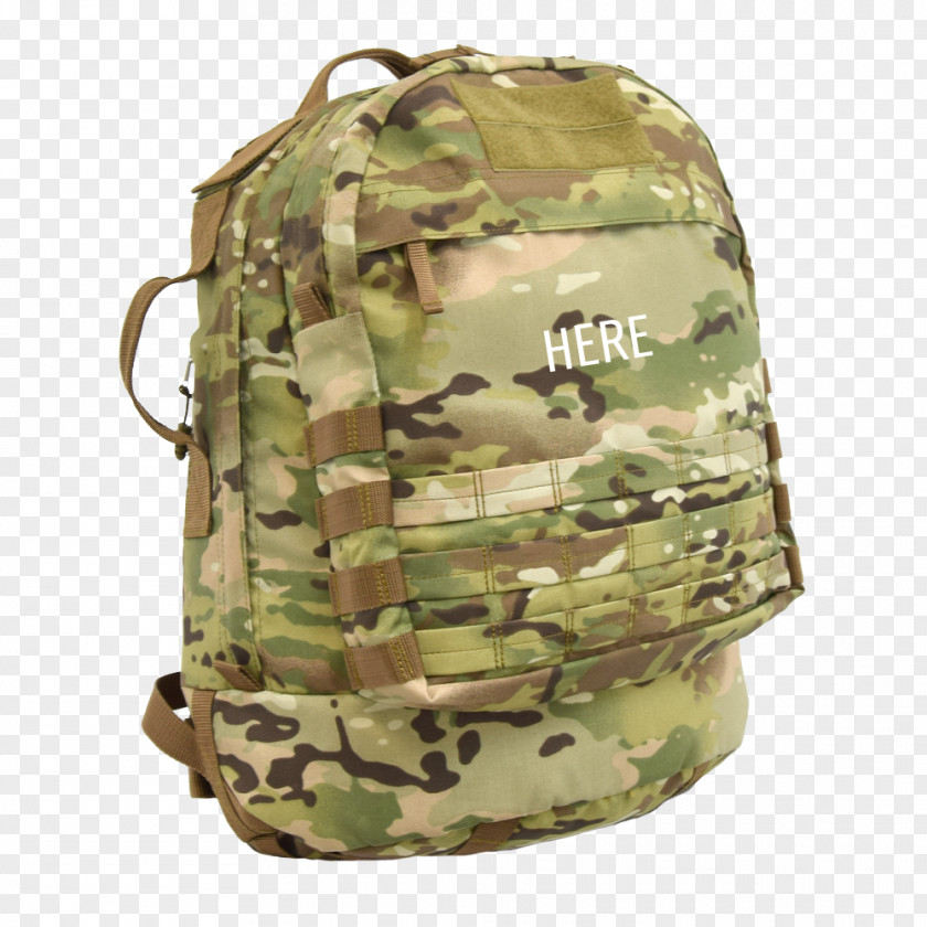 Bag Backpack MultiCam Operational Camouflage Pattern MOLLE PNG