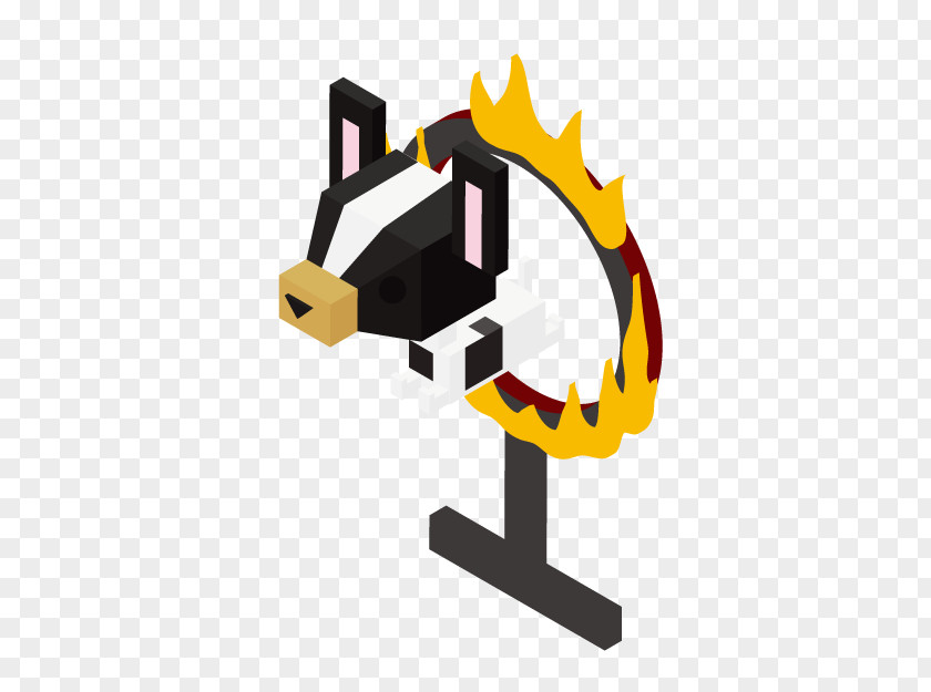 Cartoon Cow Diamond Ring Of Fire PNG