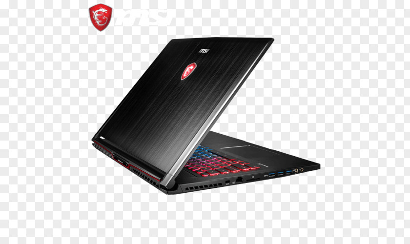 Laptop Kaby Lake Intel Core I7 MSI GS73VR Stealth Pro PNG