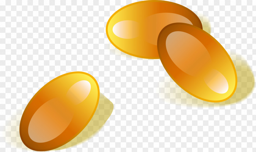 Pills Cartoon Yellow Sphere Egg PNG