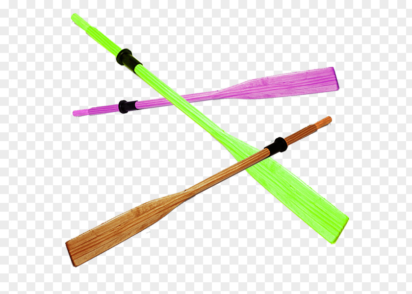Real Wood Paddle Oar Computer File PNG