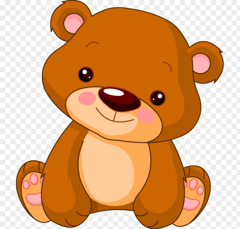 Playmate Brown Bear Clip Art PNG