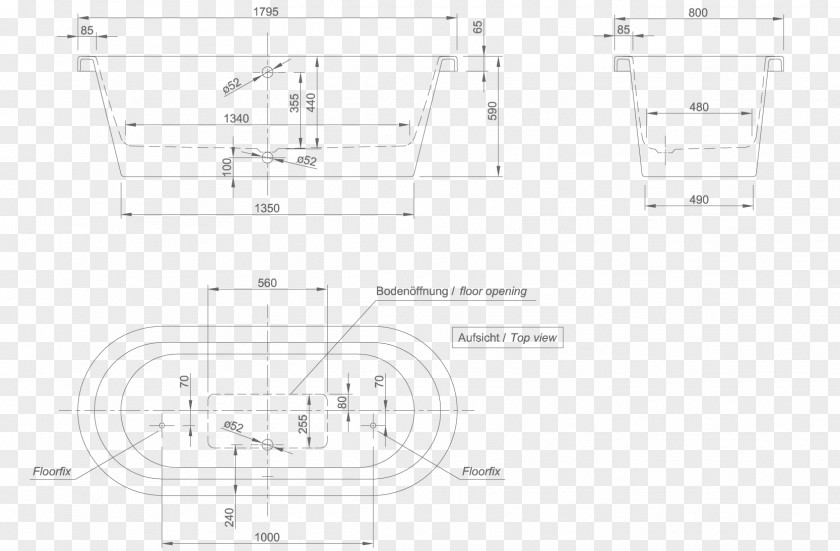 Practical Wooden Tub Drawing Line Diagram Angle PNG