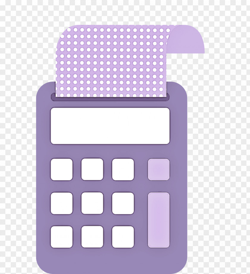 Purple Calculator Violet Office Equipment Technology PNG