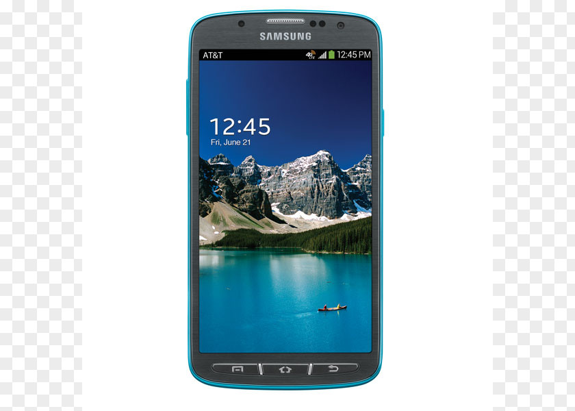 Samsung AT&T Android Touchscreen Smartphone PNG