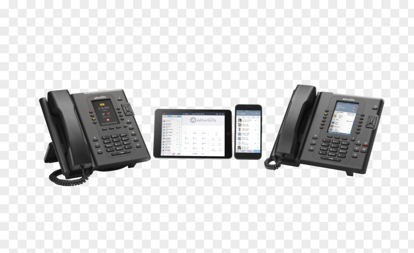 VoIP Phone Voice Over IP Business Telephone System Allworx Corporation PNG