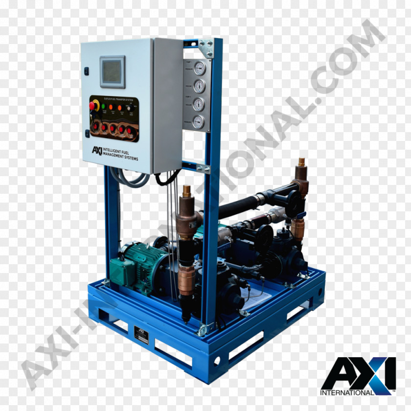Automated Transfer Vehicle Fuel Polishing System Filtration AXI International PNG