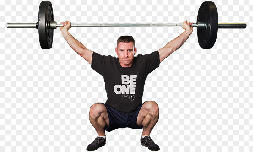 Barbell Weight Training Strength CrossFit Squat PNG