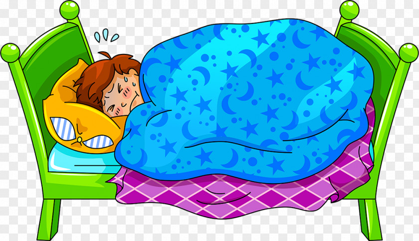 Bed Cartoon Clip Art Sleep Child Image PNG