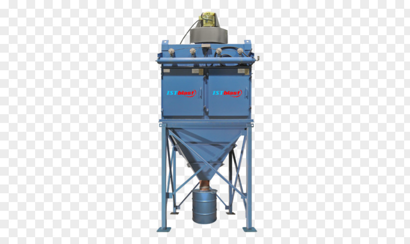 Dust Blasting Collector Abrasive Collection System Hopper PNG
