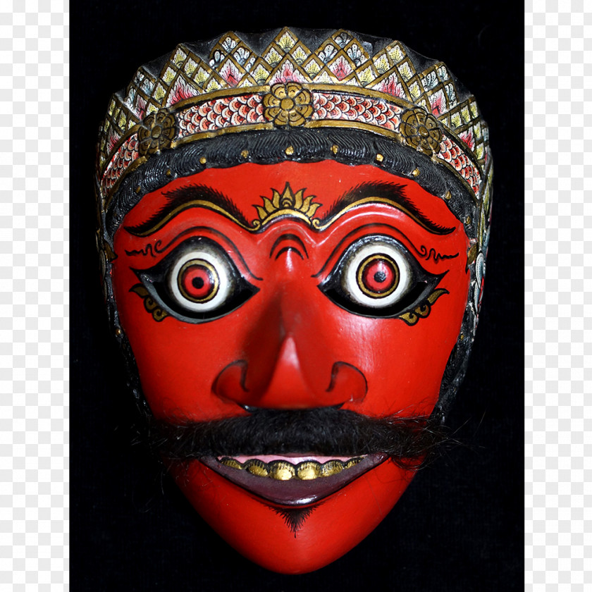 Mask Second Javanese War Of Succession Topeng Klana Sewandana PNG