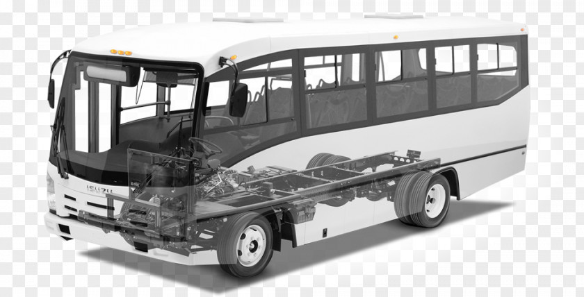 Bus Isuzu Motors Ltd. Elf Car PNG