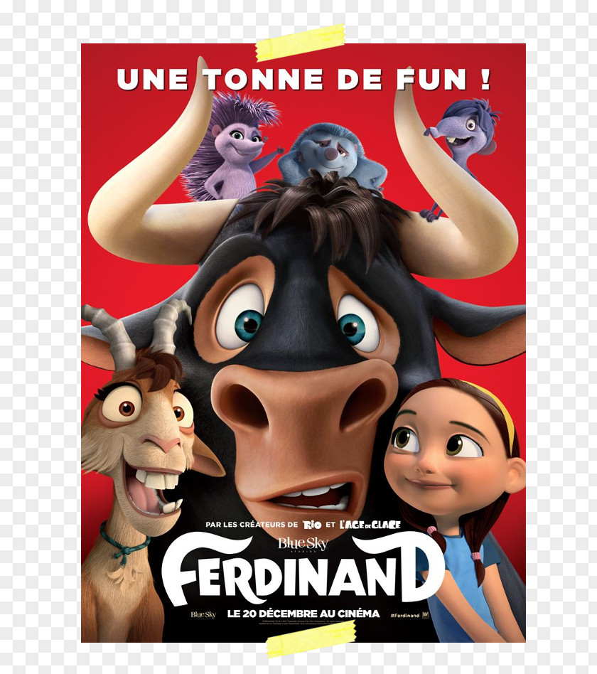 Youtube The Story Of Ferdinand YouTube Animated Film PNG