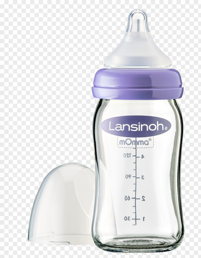 Bottle Baby Bottles Lansinoh Feeding Momma NaturalWave Teat Flow 2 Infant PNG