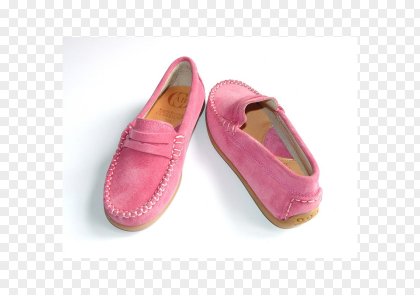 Mocassin Slip-on Shoe Pink M Walking PNG
