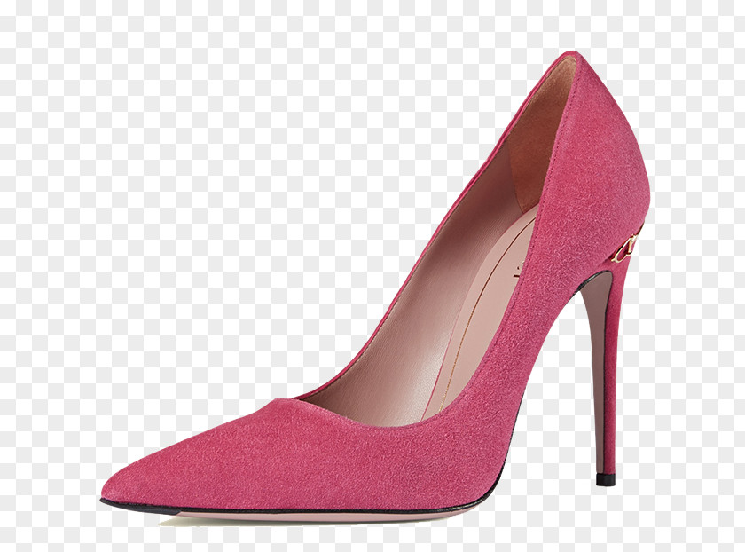 Rose Red High Heels High-heeled Footwear Shoe Pink PNG