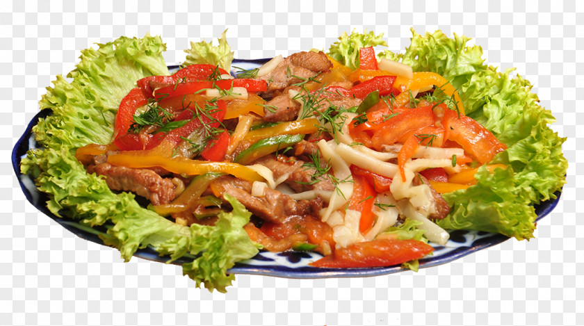 Salad Thai Cuisine Vegetarian Leaf Vegetable Garnish PNG