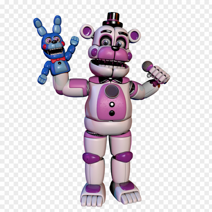 Stage Five Nights At Freddy's: Sister Location Action & Toy Figures Funko Minecraft PNG