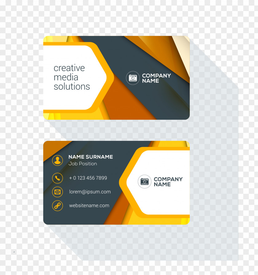 Business Card Design Logo PNG