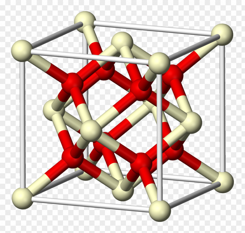 Crystal Ball Cerium(IV) Oxide Structure System PNG