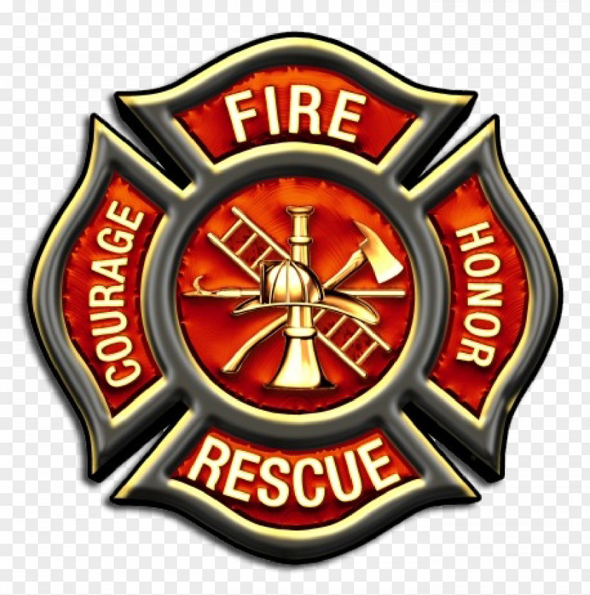 Fireman Firefighter Volunteer Fire Department United States Badge PNG