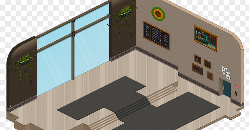 Habbo Cafe Chit Chat City Game Hotel PNG