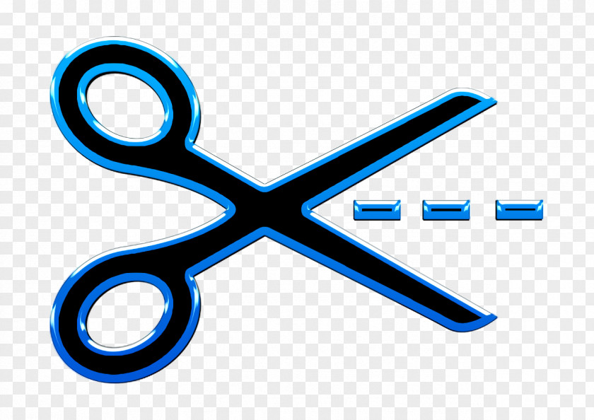 Icon Cut With Scissors PNG
