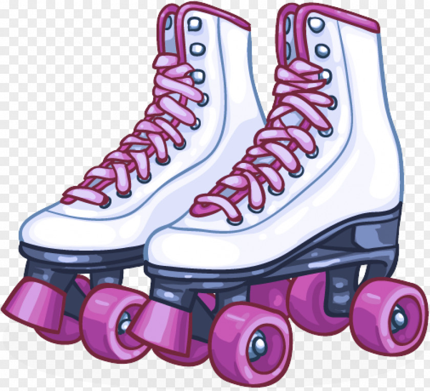 Inline Skates Pink Footwear Roller Skating Sport Shoe PNG