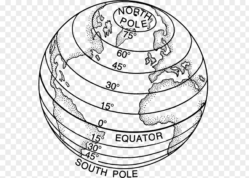 Latitude Globe Circle Of Geographic Coordinate System Equator PNG