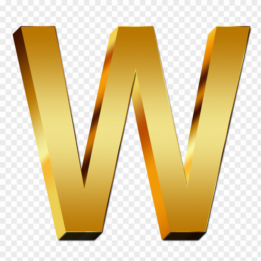 Letters Letter Gold PNG