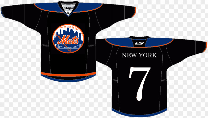 T-shirt Sports Fan Jersey Logo Sleeve New York Mets PNG
