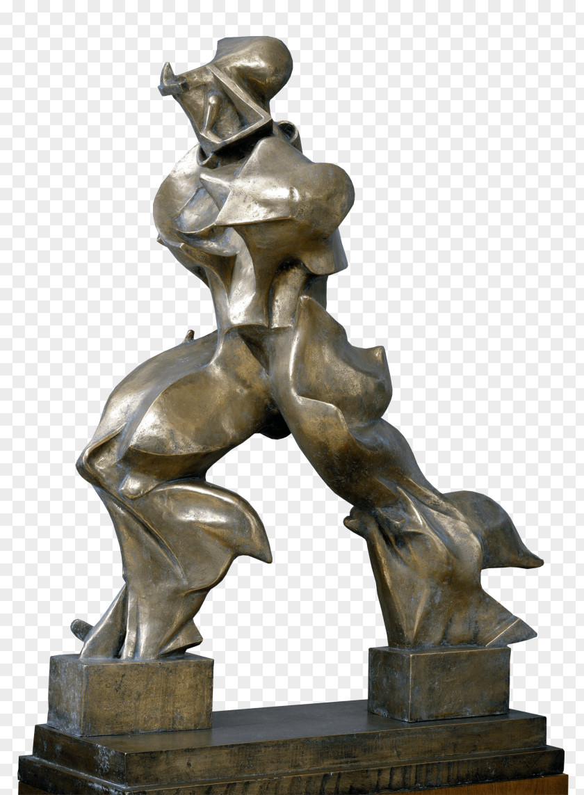 Unique Forms Of Continuity In Space Manifesto Futurism Sculpture Art Statue PNG