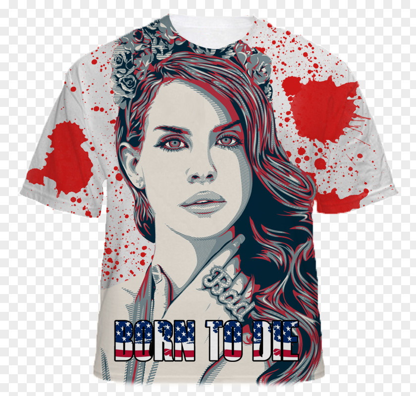 Born To Die Lana Del Rey T-shirt Paradise Ride PNG